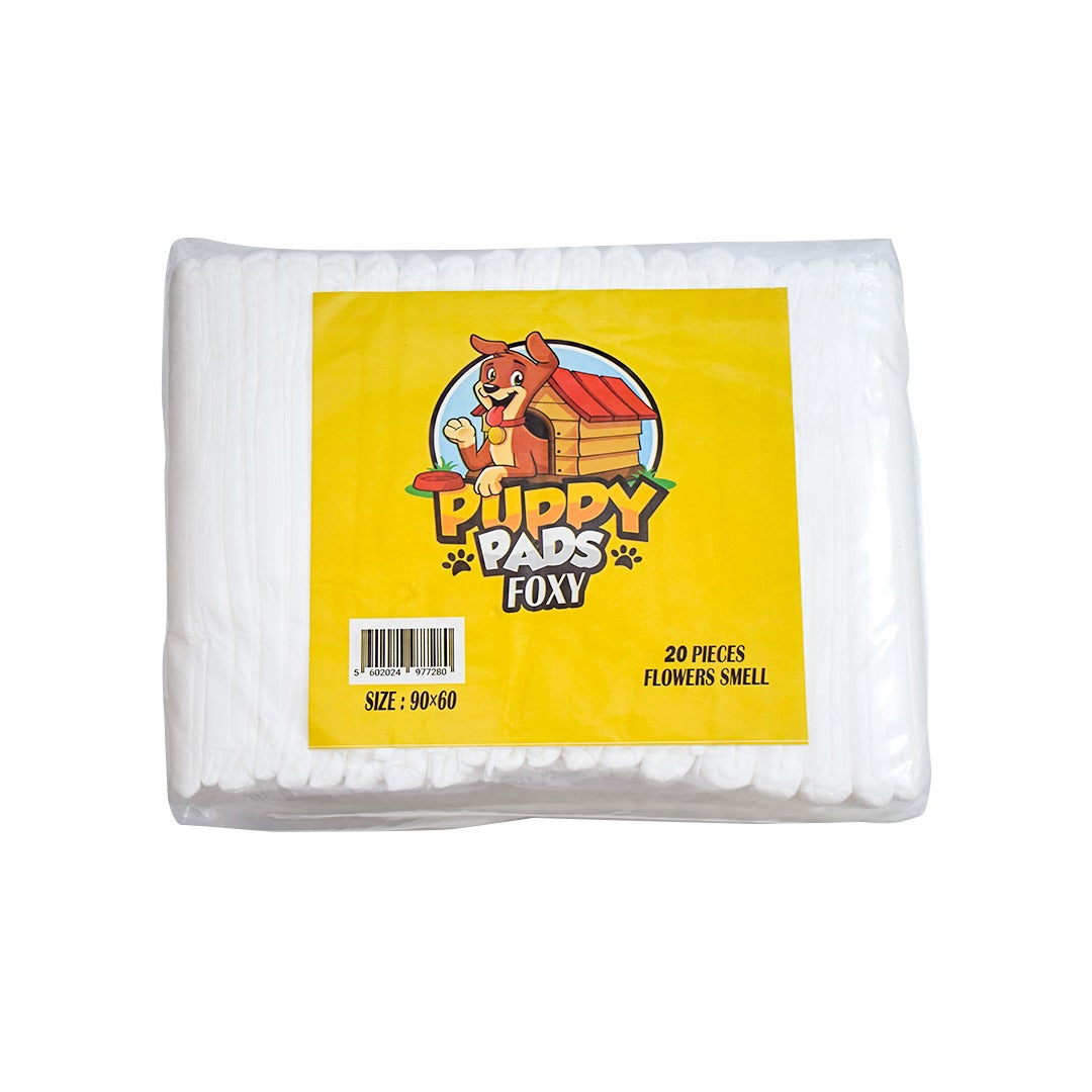 فوط جرو فوكسي ٢٠ قطعة مقاس ٩٠*٦٠