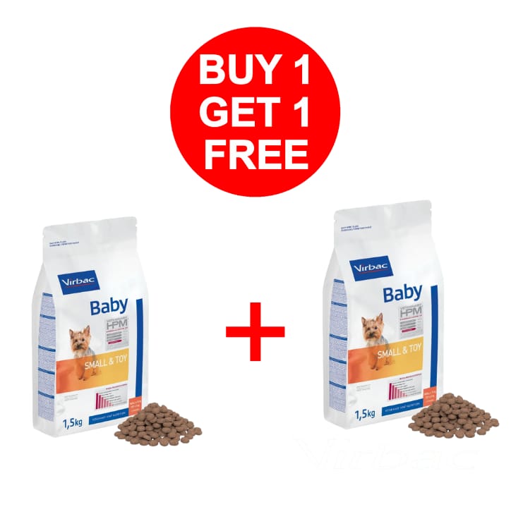 Virbac Dog Baby Small & toy 1.5kg