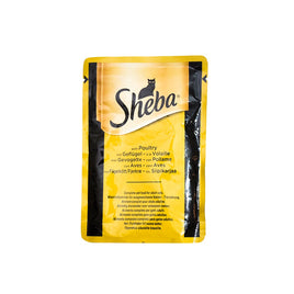 Sheba Cat Wet Food Pouch With poultry 85g