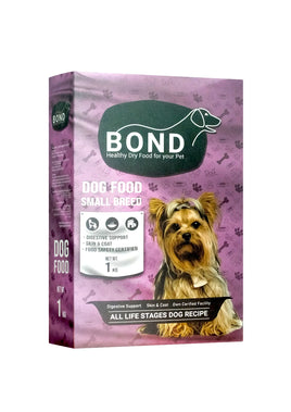 BOND Dry Food For Dogs Small Breed 1kg