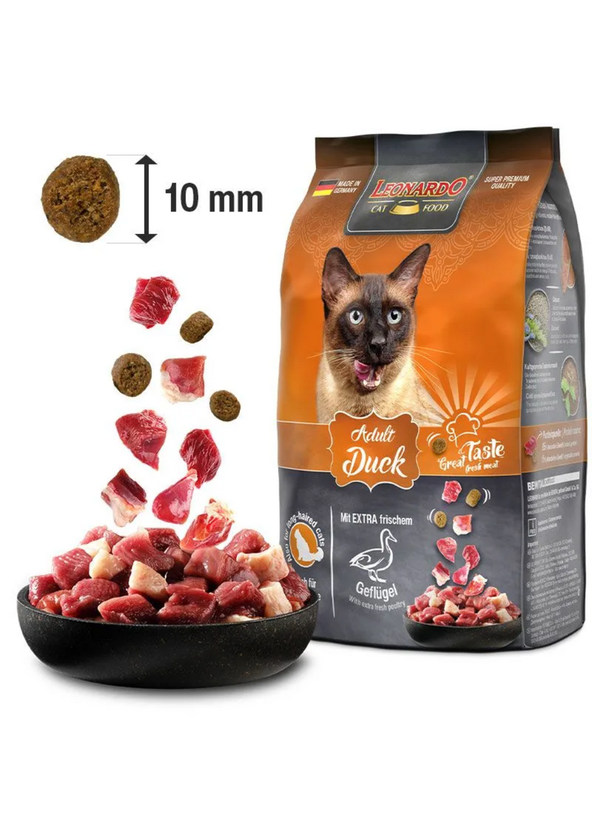 Picture of Leonardo Cat Dry Food Adult Duck 300g| Zima Pets