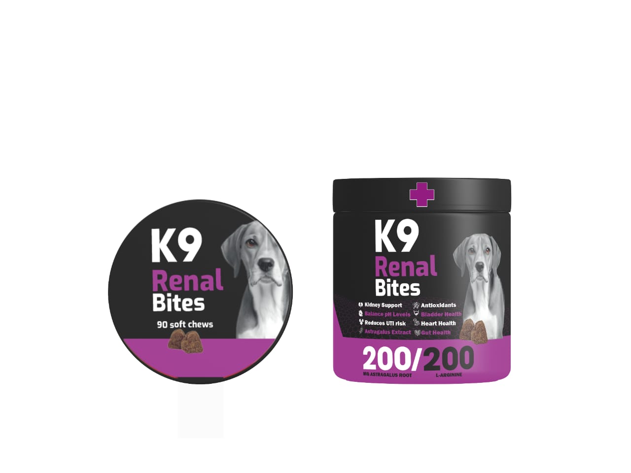 K9 - مكمل غذائي للكلاب (للكلى) 90 قطعة