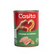 Casita Cat Wet Food  Chicken & Salmon- Adult  400 g