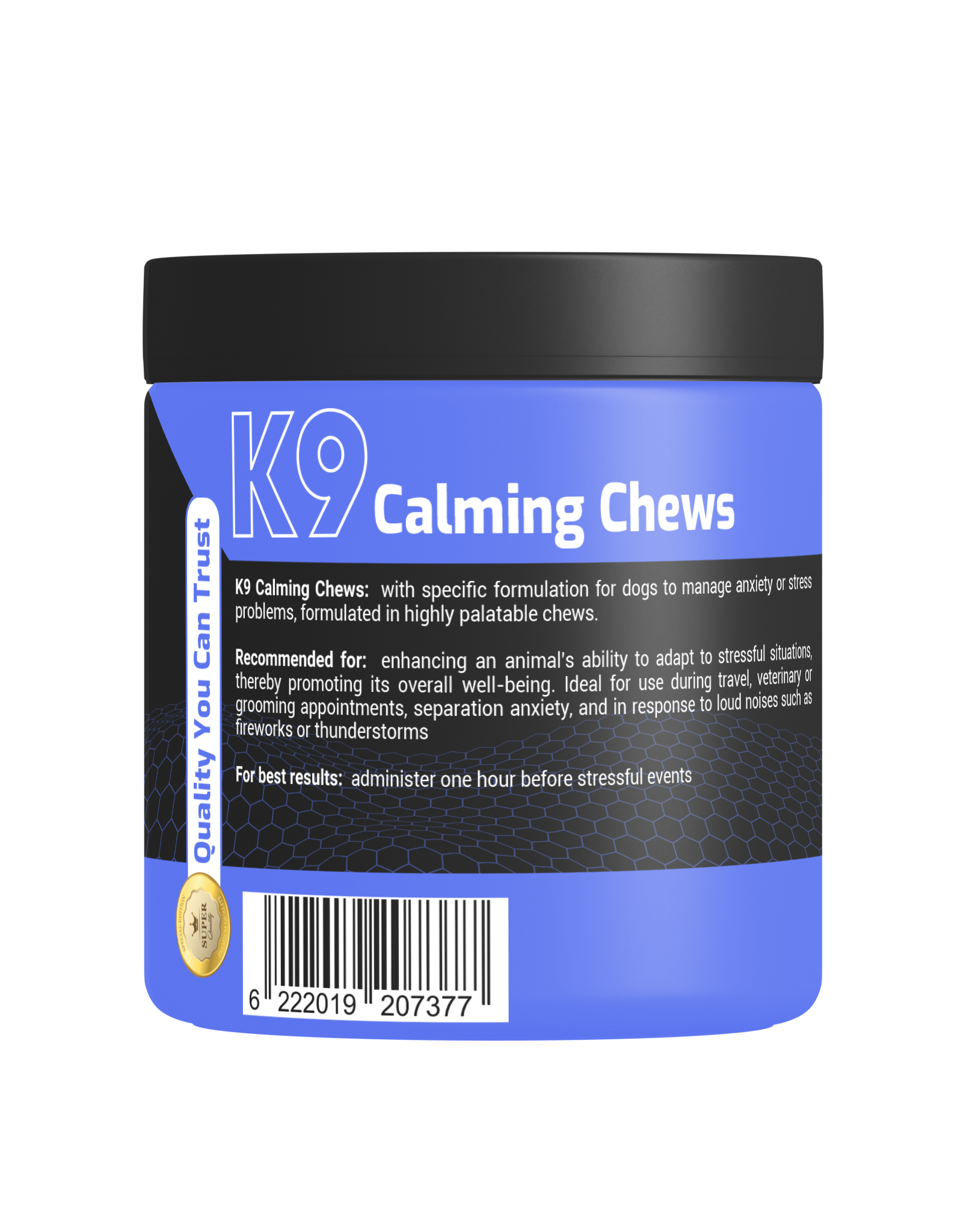 K9 - مكمل غذائي للكلاب (مهدئ) 40 قطعة