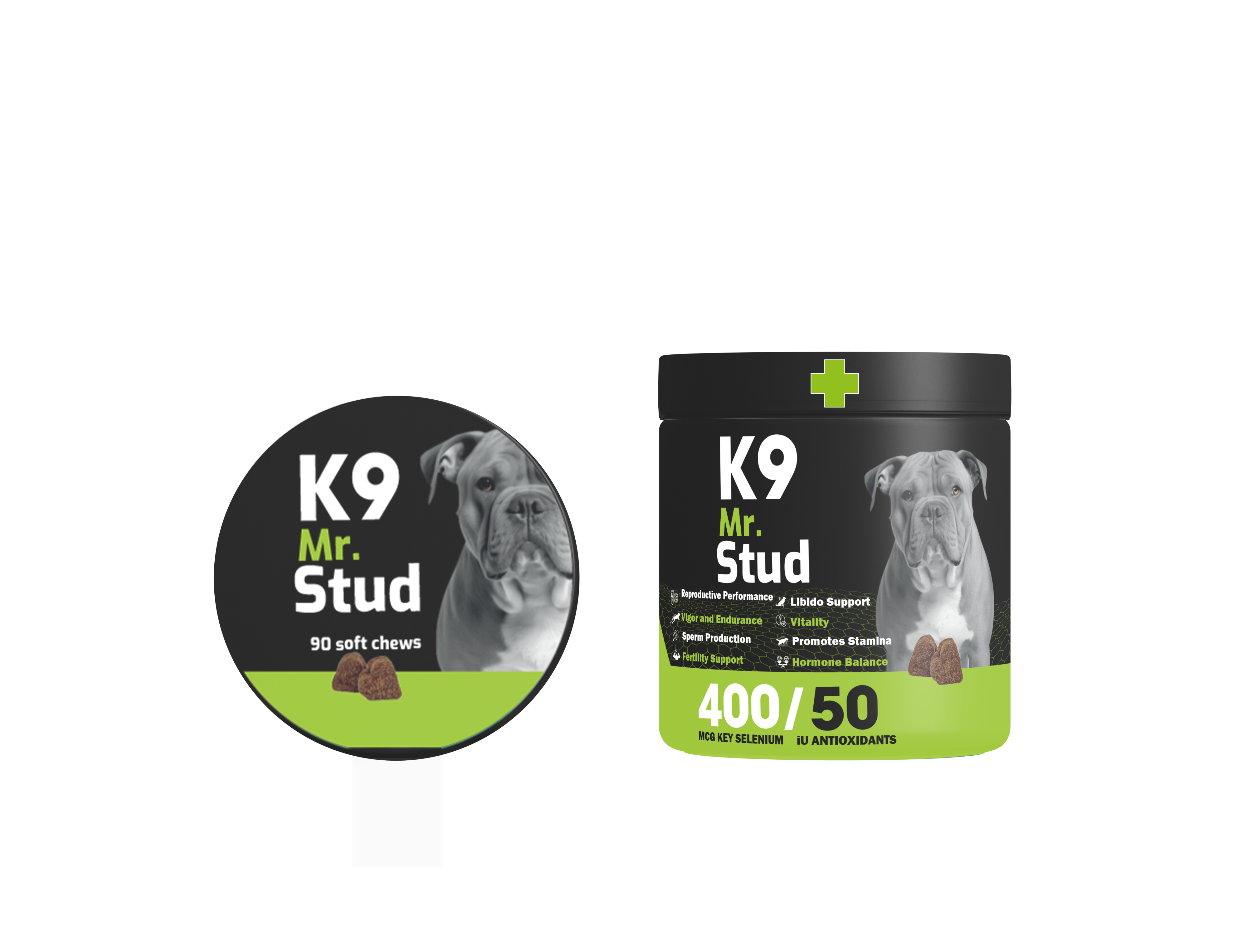 K9 - مكمل غذائي للكلاب (مستر ستاد) 90 قطعة