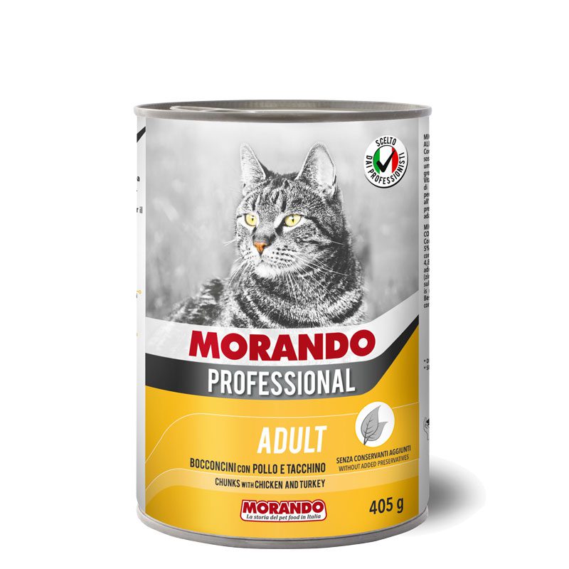 Morando Professional – chunks with chicken TURKEY405g