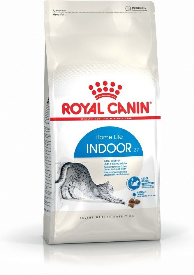 Royal Canin Home Life Indoor 27 Cat Dry Food 400g/2Kg