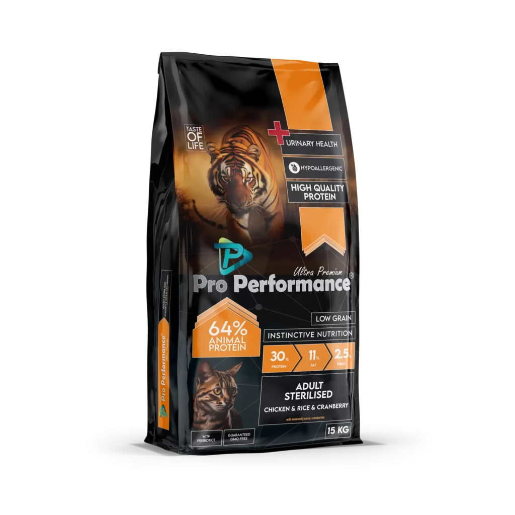 Pro Performance Cat Sterilized Urinary Care with Chicken & Rice 15 Kg