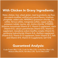 PURINA FRISKIES Prime Filets Chicken in Gravy Wet Cat Food 156g