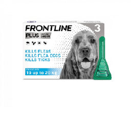 Frontline Plus Spot On Medium Dog (10 up to 20kg) - 1 Pipette