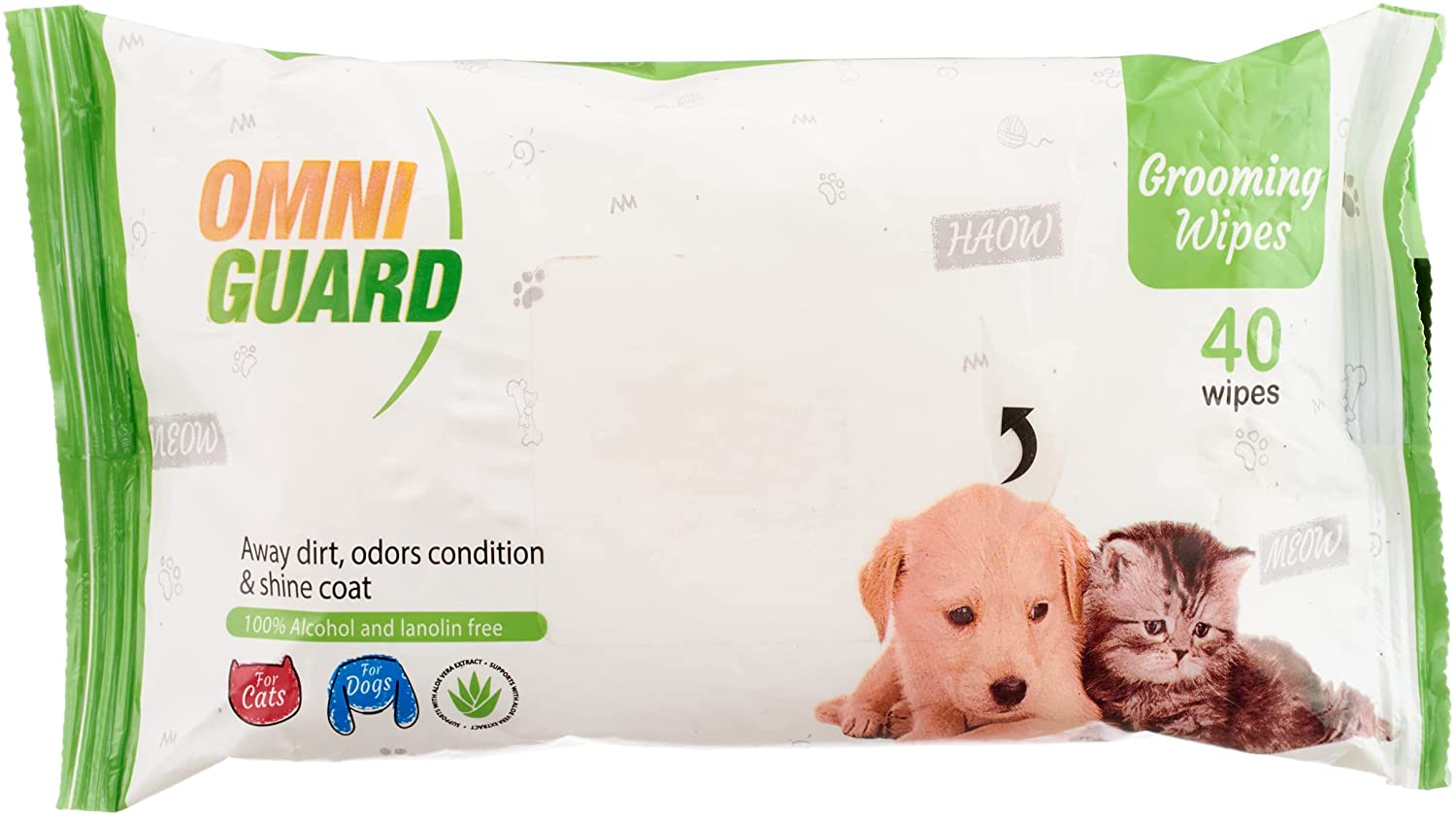 Omni Guard Grooming Wipes