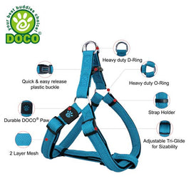 DOCO Puffy Mesh Step-In Harness - DCA201 (L)