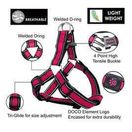 DOCO Athletica Air Mesh Step-in Harness - DCA202 ( L)