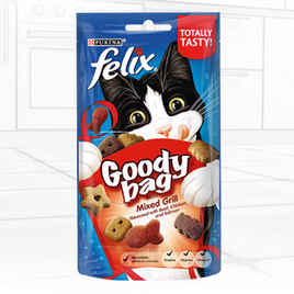 FELIX® Goody Bag Mixed Grill Cat Treats 60g