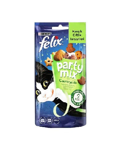 Felix Party Mix Treats Duck & Rabbit 60g