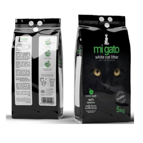 Mi Gato Cat Litter Green Apple 5L