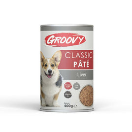 GROOVY DOG CLASSIC PATE400G   LIVER