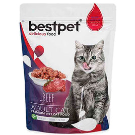 Best Pet Adult Cat Beef - Pouch 85g