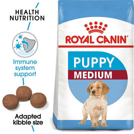 Royal Canin Medium Puppy Dry Food (15KG/4KG)