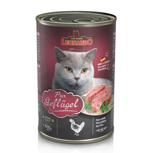 Leonardo Cat Wet Food 400gm Chicken