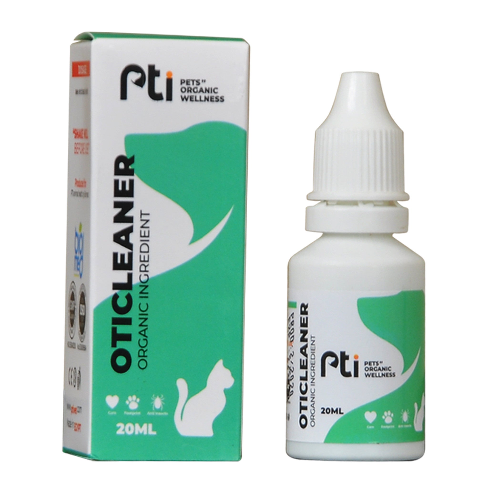 PTI Oticleaner Ear Cleaning For Dos & Cats 20 ML