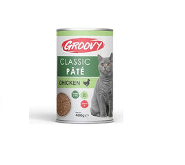 GROOVY CAT CLASSIC PATE Chicken 400gm