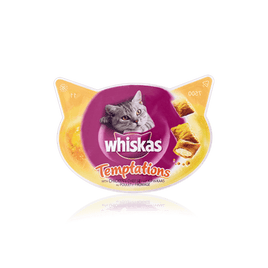WHISKAS® Temptations Cat Treats with Chicken & Cheese 60g