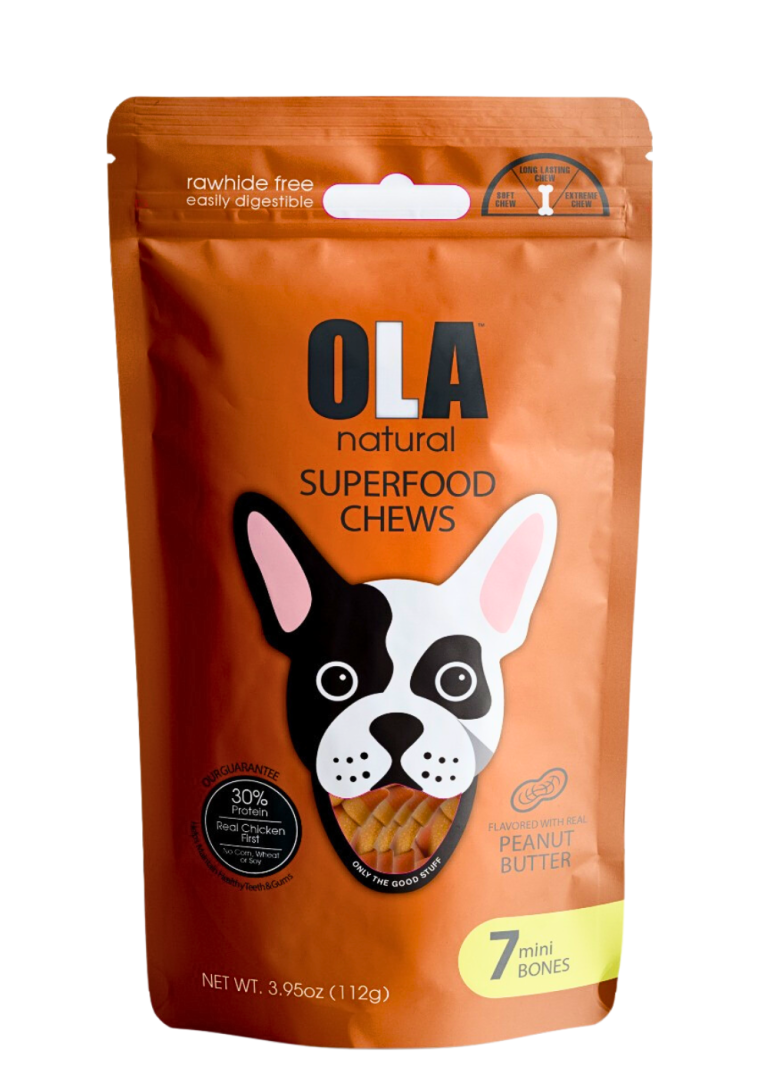 OLA natural - chicken & sweet potato 7 twisty sticks - 100g