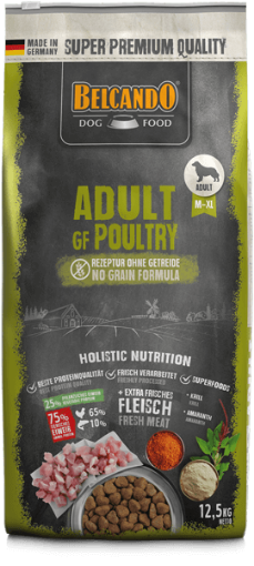 Belcando Dog Dry Food Adult Poultry GF 12 kg