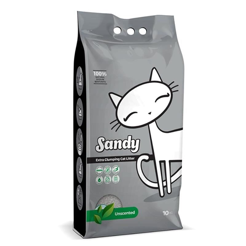 Sandy Cat Litter Unscented Max 10Kg
