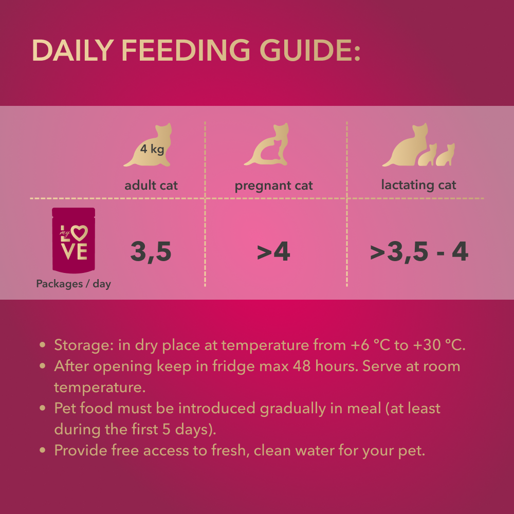 My Love Cat Wet Food Beef in Gravy - Pouch 85 gm