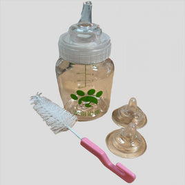 Pet nursing bottle set