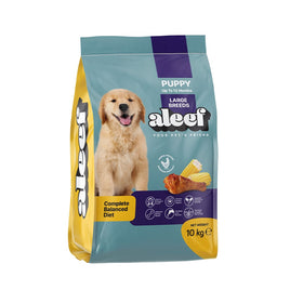 aleef dry food puppy dog large breeds 10 kg