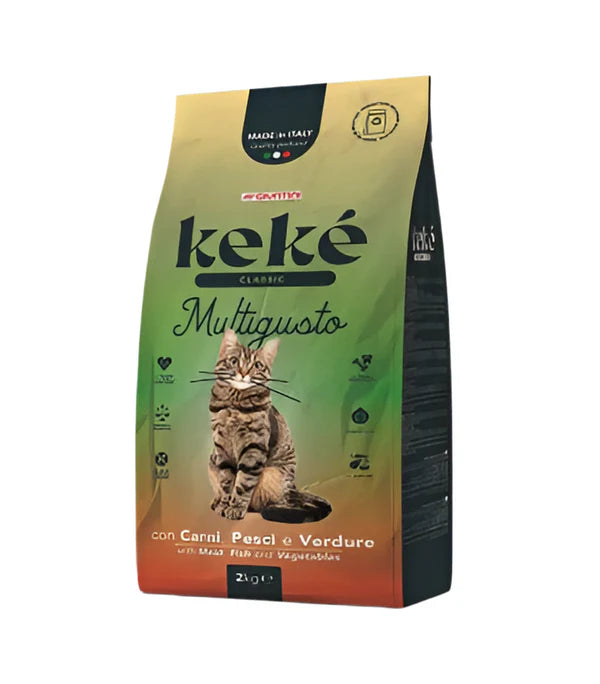 Keke Multigusto Cat Dry Food – Adult – 2kg
