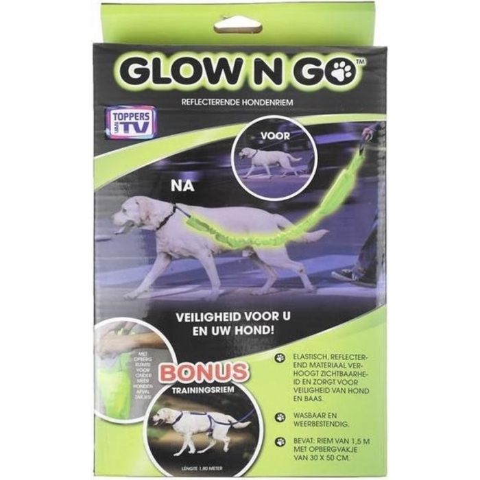 Glowngo peflecterends hondenriem 