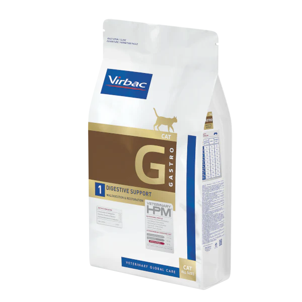 Virbac Veterinary Hpm Cat G Digestive Support - 1.5 Kg