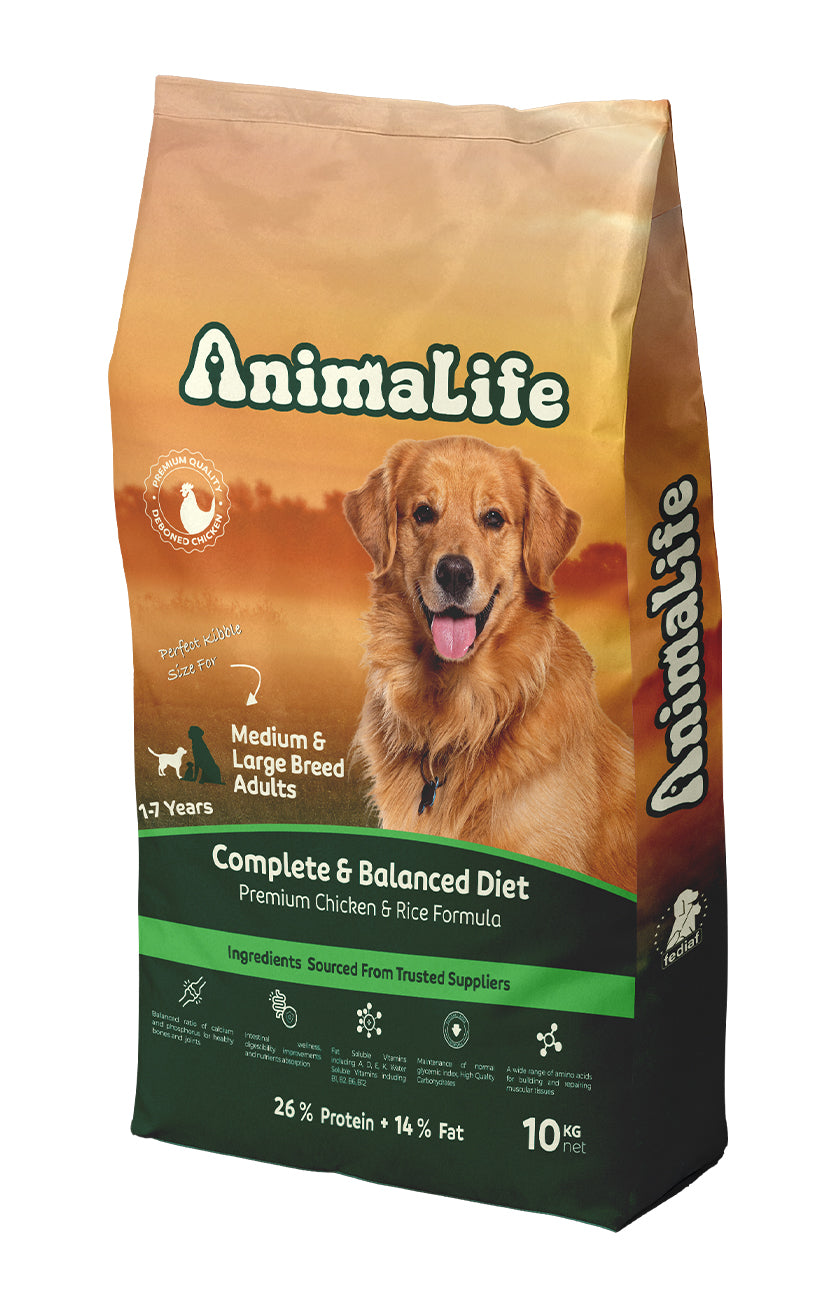 Anima Life Dog Dry food Adult Medium Large Diet Complete - 10Kg