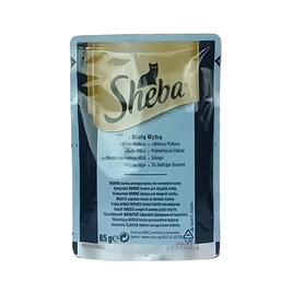 Sheba WetFood White Fish 85g