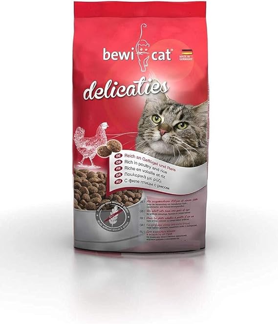 Bewi Cat Delicaties Dry Food For Adult Cats Chicken 1 Kg