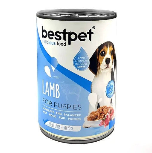Best Pet Canned Food For Puppies With Lamb 400g