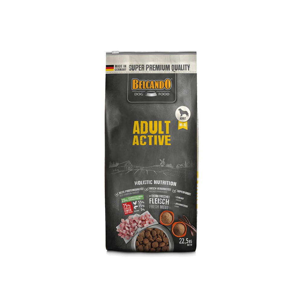 Belcando adult active dry food for dogs 22.5kg