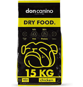 doncanino dry food chicken adult dog 15 kg