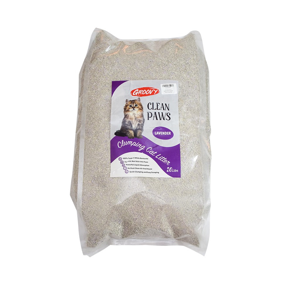 GROOVY CAT LITTER-LAVENDER.20L