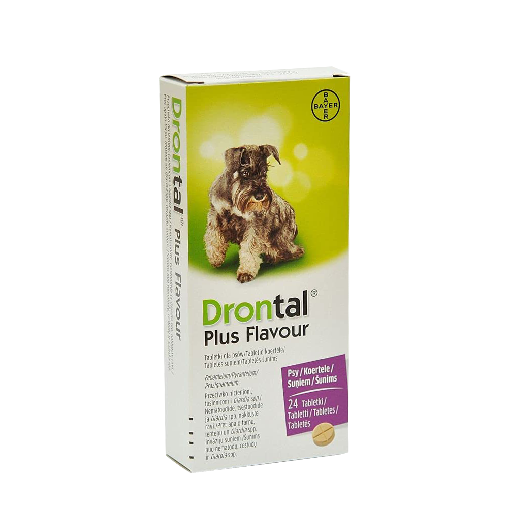 Drontal Dog Worming Tablets - 1 Tablet