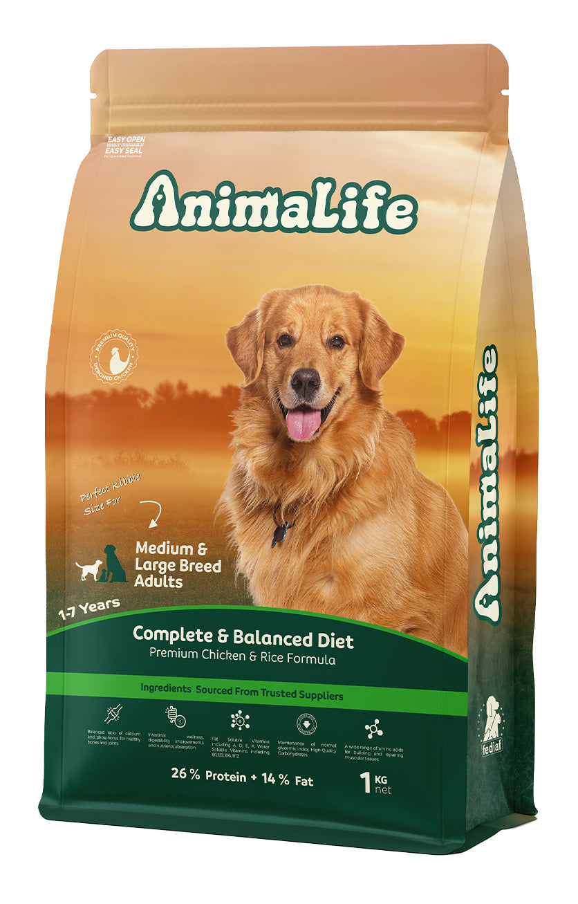 Anima Life Dog Dry food Adult Medium Large Diet Complete - 1Kg