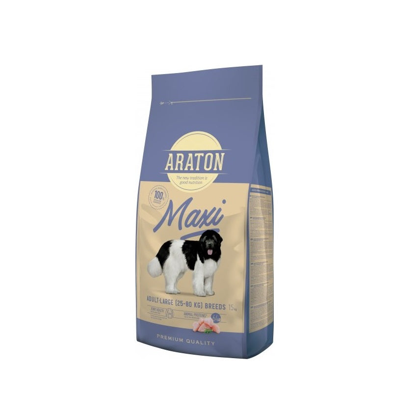 Araton Dog Dray Food Maxi Adult With Poultry - 15kg