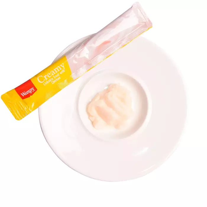 مكافآت وانبي كات بنكهة الدجاج الكريمي (قطعة واحدة 14 جم)