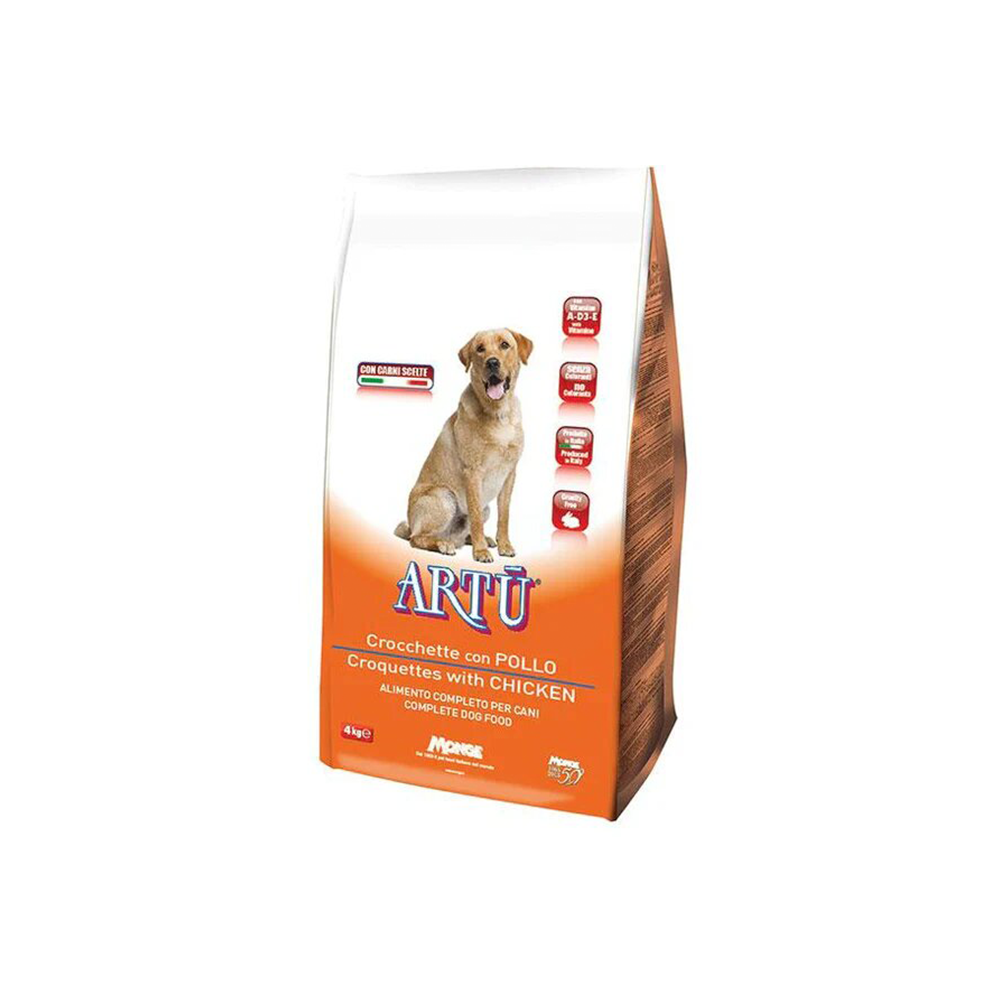 Artu Crocchette Con Pollo Kibbles With Chicken 4 kg