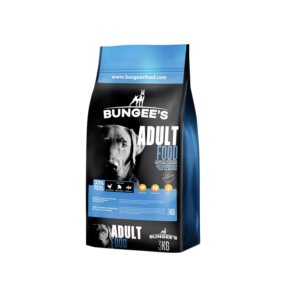 Bungee's Adult Dry Food for Dogs, 3 Kg