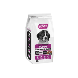 WAGS Dry food For Puppy Giant dog with chicken and duck 18 kg
